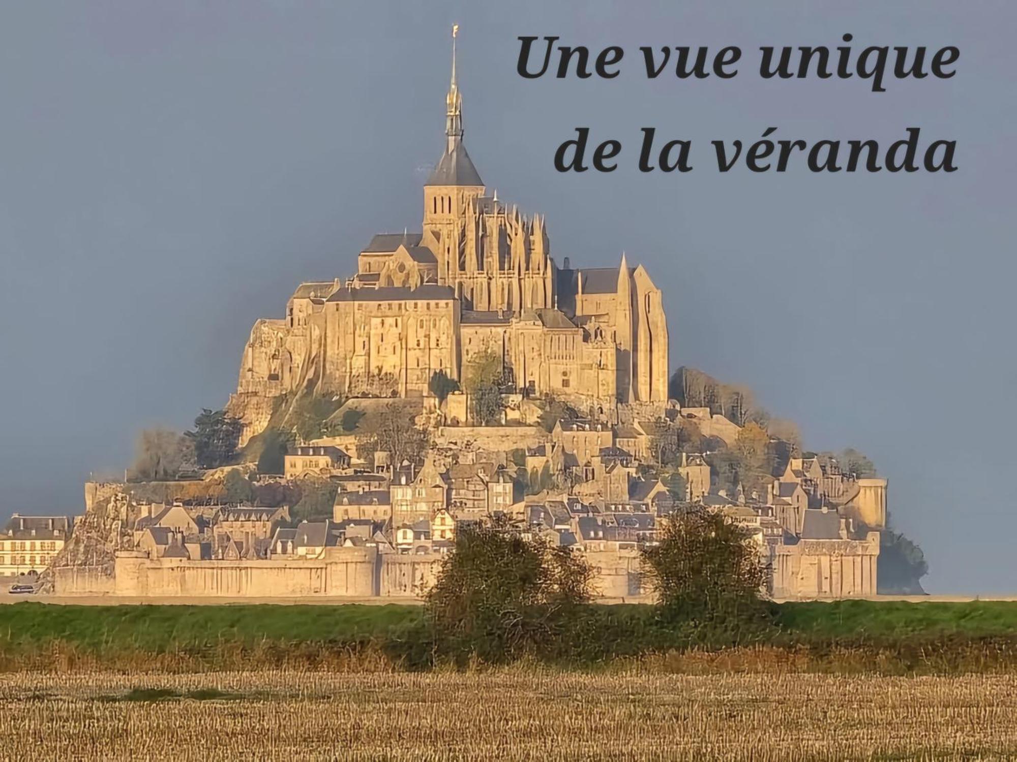 Villa Vue Exceptionnelle Sur Le Mont Saint Michel à Huisnes-sur-Mer Extérieur photo